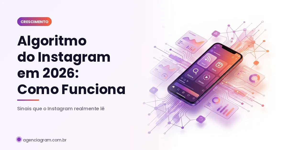 Algoritmo do Instagram em 2026: Como Funciona de Verdade