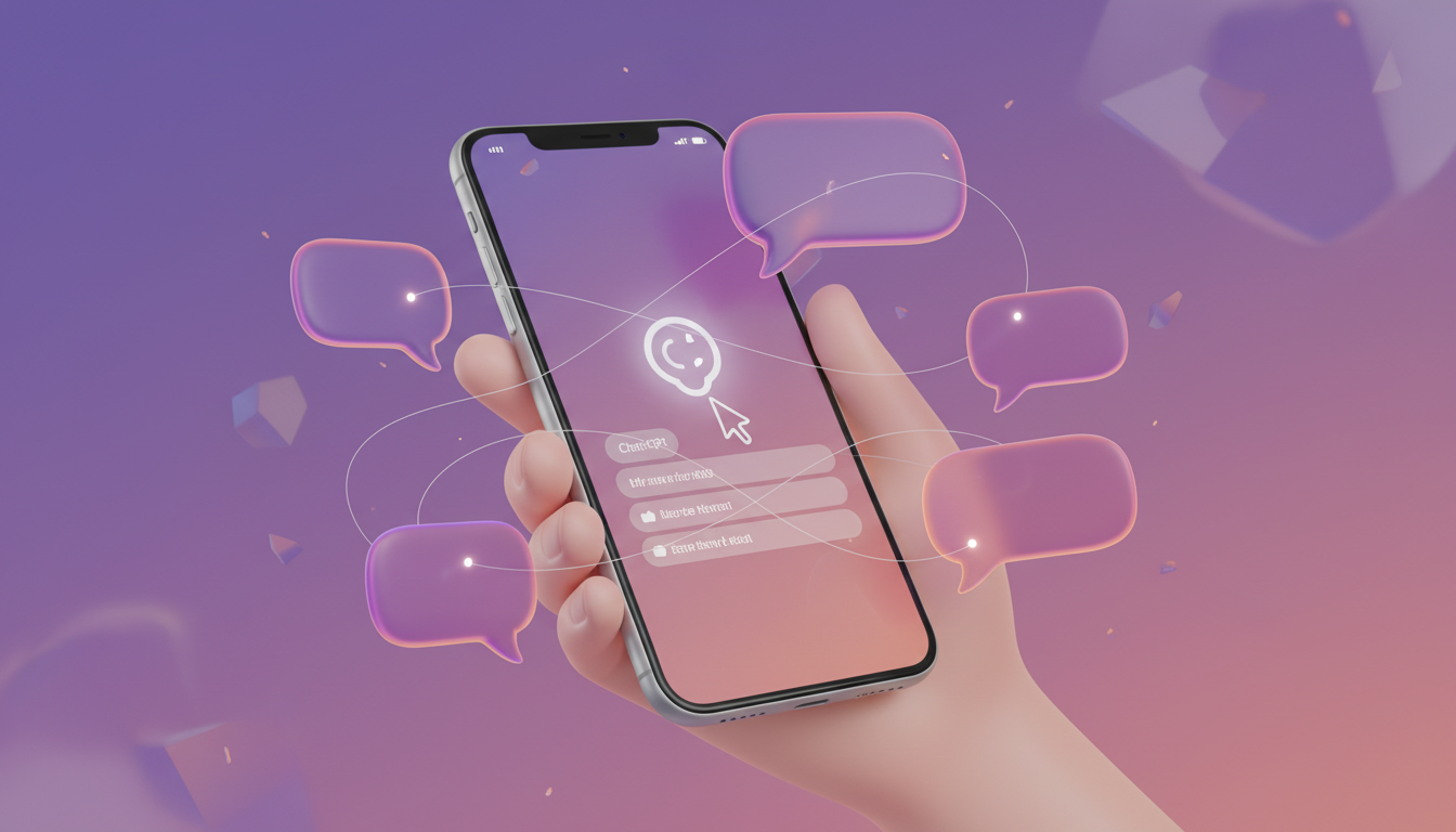 Criador usando ChatGPT para gerar legendas e roteiros de Instagram