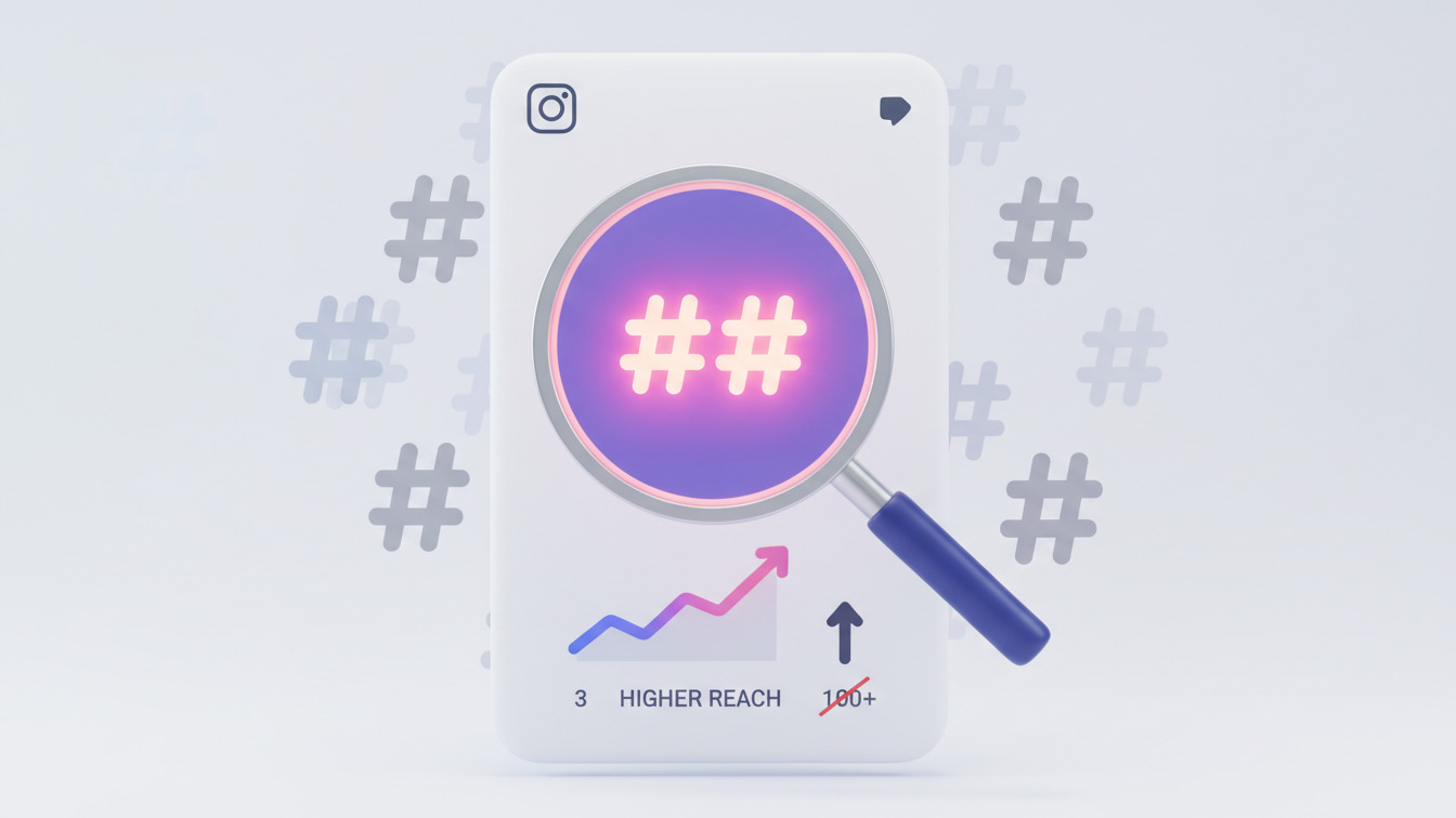 Estratégia de hashtags no Instagram em 2026 — relevância acima de volume