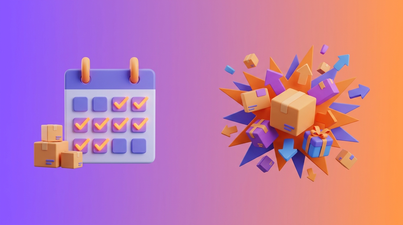 Entrega diária gradual vs entrega rápida concentrada — impacto no algoritmo do Instagram