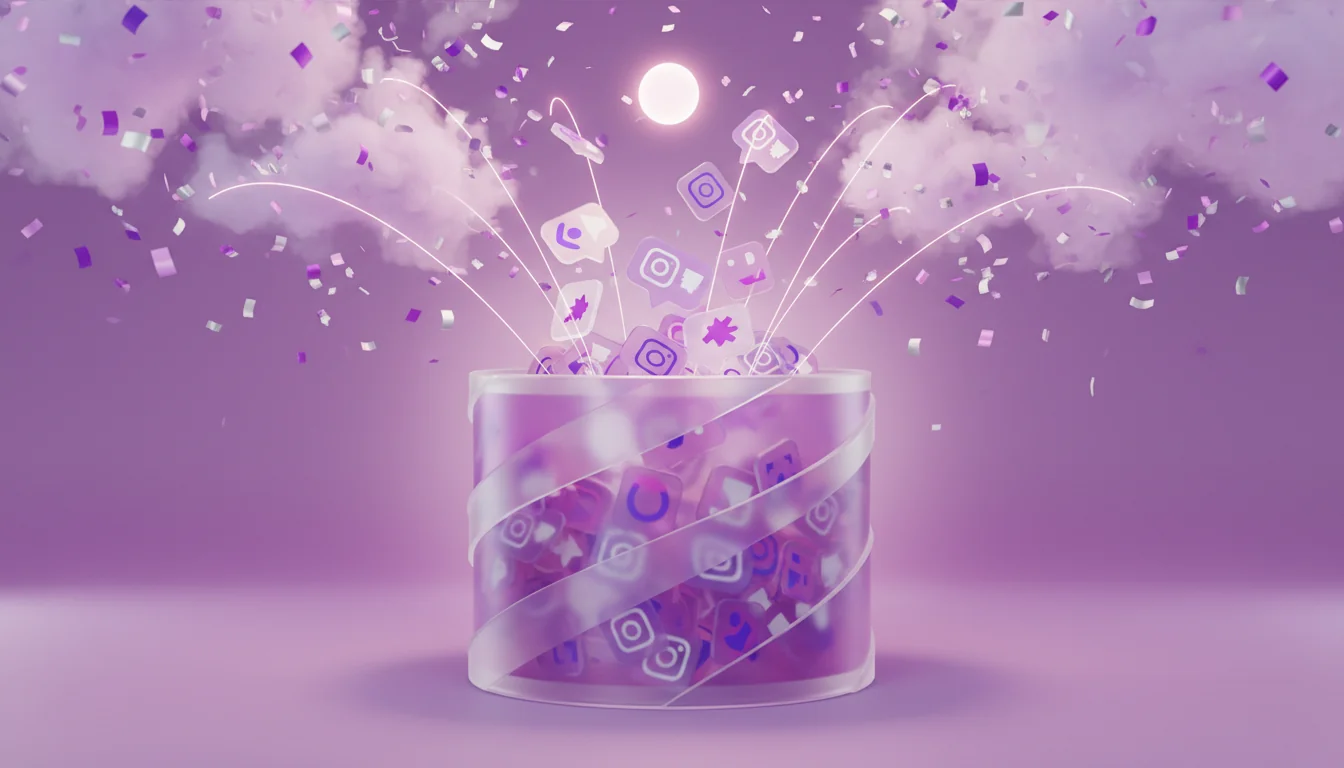 Como funciona um sorteio aleatório com comentários do Instagram em sites confiáveis